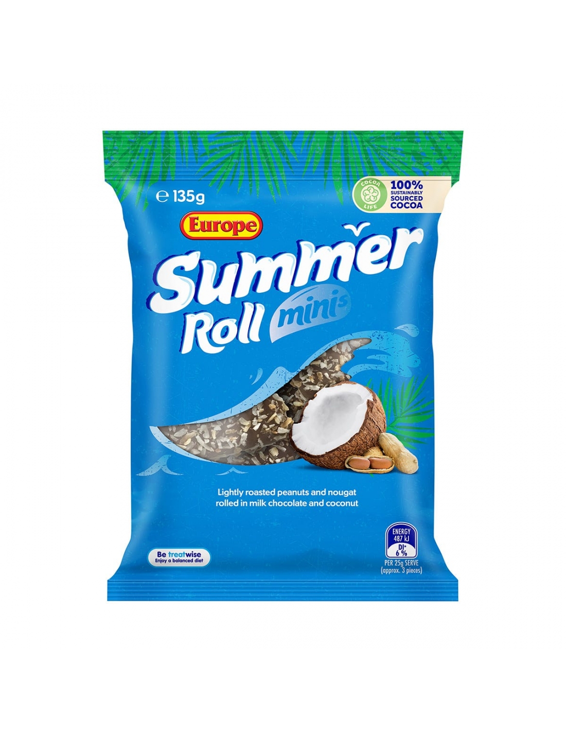 135g Europe Summer Roll minis	 Main Image